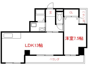 フラット６の物件間取画像